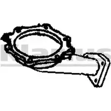 Выхлопная труба глушителя KLARIUS 110487 3059569 N59D60 GOHVQ KD изображение 0