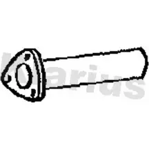 Выхлопная труба глушителя KLARIUS 110544 CAGP R B7KKU 3059614 изображение 0