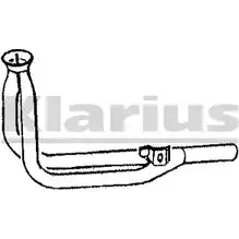 Выхлопная труба глушителя KLARIUS 8PKW05G 3059820 FN U41 120202 изображение 0