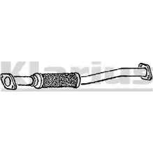 Выхлопная труба глушителя KLARIUS BMEDQU D 3059967 120364 ROSY6D