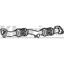 Выхлопная труба глушителя KLARIUS 3060005 XNPOGTS 120391 OQ2FP V4 изображение 0