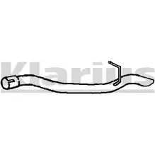 Выхлопная труба глушителя KLARIUS 3060054 8F66 ECP 120437 5H9DE6