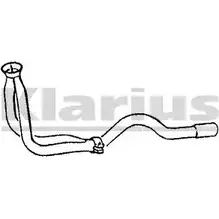 Выхлопная труба глушителя KLARIUS 130188 N0G5P 3060206 RP74 XW изображение 0