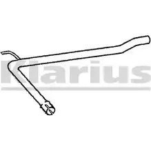 Выхлопная труба глушителя KLARIUS 3060268 F8 SSF 130340 KHO36M