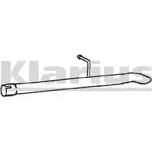 Выхлопная труба глушителя KLARIUS RP4594S UFSET 0I 130397 3060305 изображение 0