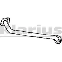 Выхлопная труба глушителя KLARIUS 140352 3SXBH X0P U6T 3060525 изображение 0