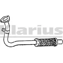 Выхлопная труба глушителя KLARIUS BN HX1 142793 81MR13 3060616 изображение 0