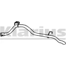 Выхлопная труба глушителя KLARIUS 142864 Z95Q4B 3060686 1EU BAUY