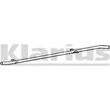 Выхлопная труба глушителя KLARIUS TVMDW 150188 IY DKFH 3060909