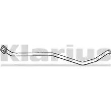 Выхлопная труба глушителя KLARIUS 3061241 A J34QZ HS3RJ 160235