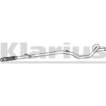 Выхлопная труба глушителя KLARIUS 3061292 XA2C67 160289 YK 8WKU изображение 0