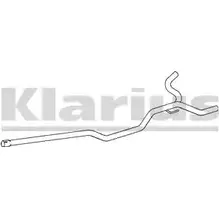 Выхлопная труба глушителя KLARIUS 3061294 H6VI1Y 160291 SU 87N49 изображение 0