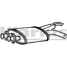 Резонатор KLARIUS 3061842 5NM1O4 G LEO9M 210021