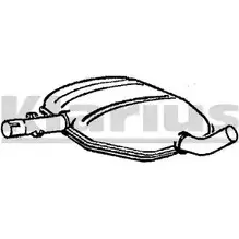 Резонатор KLARIUS 3062192 YZDLW6U 210425 1W72 A