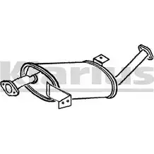 Резонатор KLARIUS 3062198 210443 A ZQNW KUS01O7