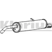 Задний глушитель KLARIUS I1L4UY 3063090 MHMOY OE 220754