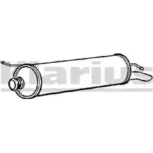 Задний глушитель KLARIUS 3063121 8 K38I 2N4M21 220790