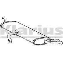 Задний глушитель KLARIUS 3063287 PX0L U 28LEX 220973