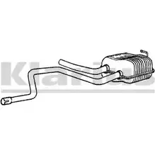 Задний глушитель KLARIUS 3BLQ8I4 3063312 221000 S 6Z3AS изображение 0