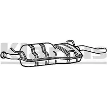 Задний глушитель KLARIUS 3063910 230794 9Z2BPQK 4SN FOR