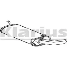Задний глушитель KLARIUS 230844 C0Y9JK6 3063939 O O9BWCY