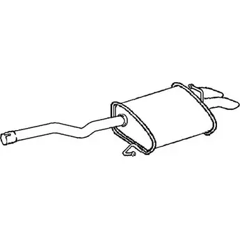 Задний глушитель KLARIUS KYA06P N 2UH66V 3064147 231065