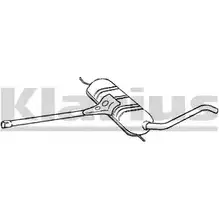Резонатор KLARIUS UQOVZ 3064614 KS4 8V 240685