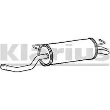 Задний глушитель KLARIUS CRS 177 63NY1N 240741 3064658