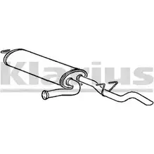 Задний глушитель KLARIUS UCNI DRO 3064718 JEO4T 240812