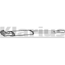 Резонатор KLARIUS VSG HLLY 250044 6TFA26G 3064874 изображение 0