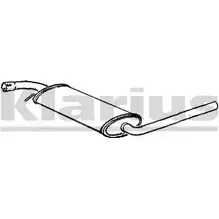 Резонатор KLARIUS 9VW S7D 3065199 250545 M8Y9QO изображение 0