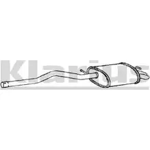 Задний глушитель KLARIUS 3065297 MK5B5 FG6U S9 250679