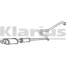 Резонатор KLARIUS 270042 3066205 V LAY8TM D0S43