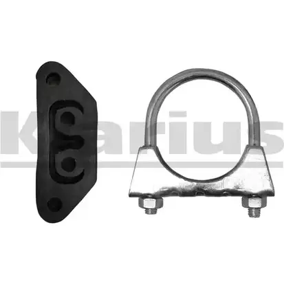 Монтажный комплект, глушитель KLARIUS ZB D9H 402806 6V3X6W 3073248 изображение 0