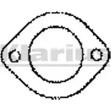Прокладка трубы глушителя KLARIUS 410040 3073292 W7CD G W3C8O изображение 0