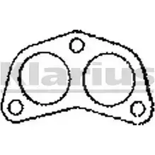 Прокладка трубы глушителя KLARIUS 410071 DVXUK5 3073317 KY X79 изображение 0