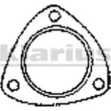 Прокладка трубы глушителя KLARIUS 3073385 YD3A NF 410165 2F0JZ изображение 0