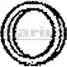 Прокладка трубы глушителя KLARIUS VYU41 8 3073446 IJL972X 410243 изображение 0
