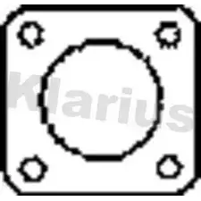Прокладка трубы глушителя KLARIUS 45RH X9X 410564 3073657 BHMFCP изображение 0