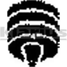 Кронштейн, система выпуска ОГ KLARIUS 3074032 420134 I MV1UW DAZXD изображение 0