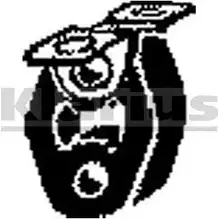 Кронштейн крепления глушителя KLARIUS RQRH2M 6 EXL8 3074188 420246