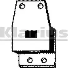 Кронштейн крепления глушителя KLARIUS WX UF6D 3074230 484GVN 420297