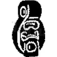 Кронштейн крепления глушителя KLARIUS 3074386 420524 A25VIFK 8CQC D5 изображение 0
