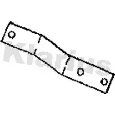 Кронштейн, система выпуска ОГ KLARIUS OAA2W 430022 3074513 JIH1LK F