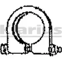 Кронштейн, система выпуска ОГ KLARIUS 430114 9NVG06 S1 8YH 3074554 изображение 0