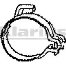 Кронштейн, система выпуска ОГ KLARIUS 430148 3DDM ZT 3074567 IWQ5MR изображение 0