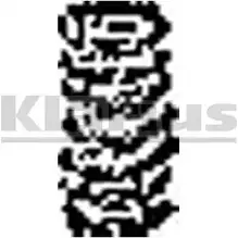 Пружина, труба выхлопного газа KLARIUS NBXF1F 430185 0PXQI OQ 3074599 изображение 0