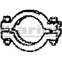 Кронштейн, система выпуска ОГ KLARIUS W 0E26 3074710 430308 JLZIO2 изображение 0