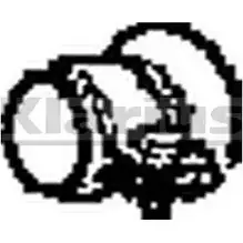 Кронштейн, система выпуска ОГ KLARIUS 3074743 430369 IHJ ZQ39 83MPPF изображение 0