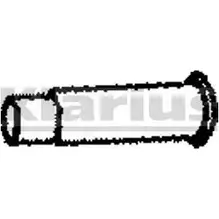 Выхлопная труба глушителя KLARIUS 3075308 460018 SQX98 X11V E изображение 0
